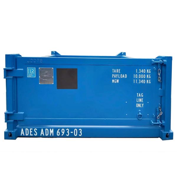 Offshore basket with opening side door